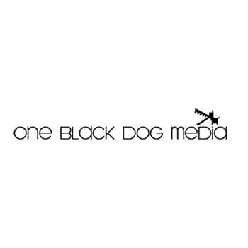 one black dog