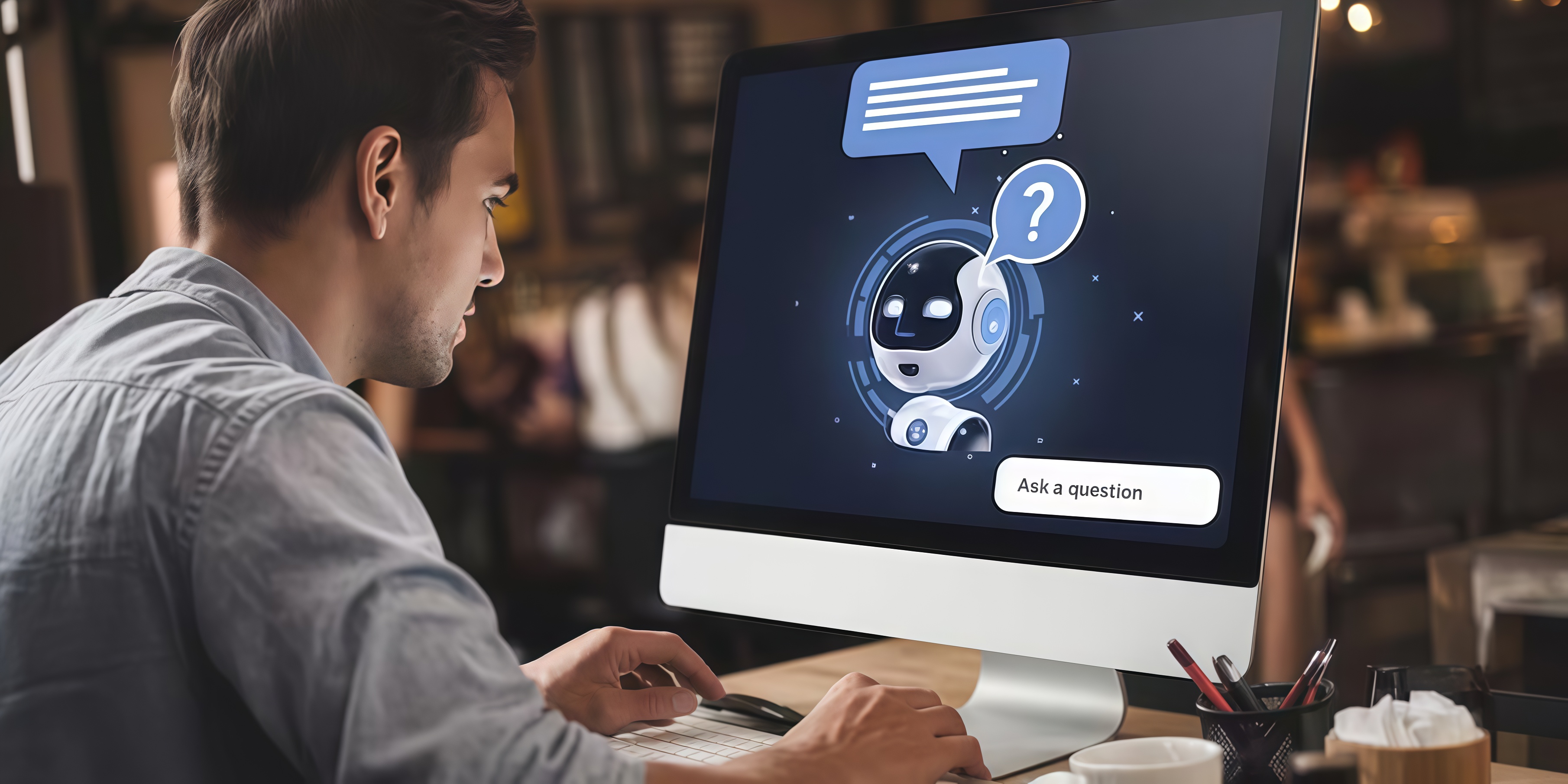 User training AI chatbot with custom business data User training AI chatbot with custom business data
