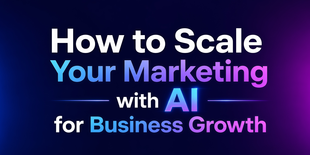 Scale Your Marketing with AI for Business Growth