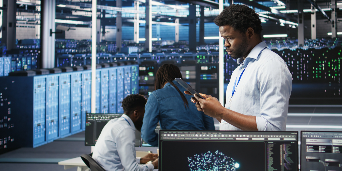Modern hosting data center supporting managed hosting and shared hosting services