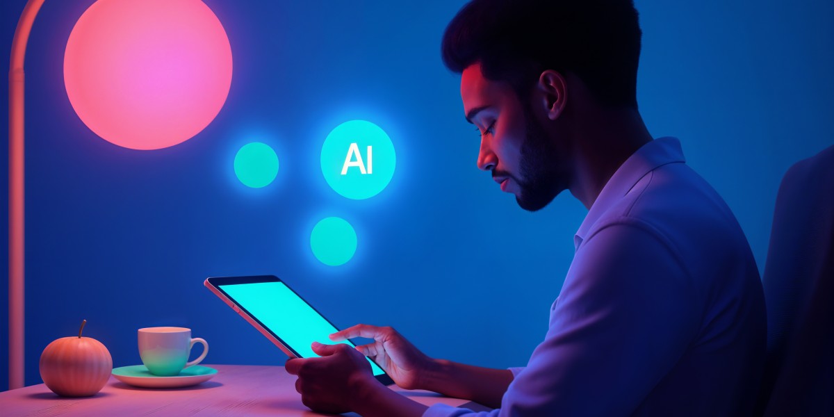 AI in Mobile App Development Illustration of artificial intelligence transforming mobile app development process