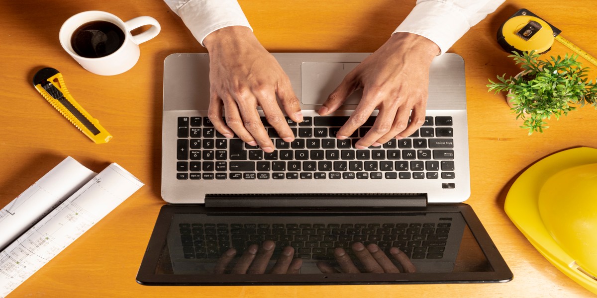 Illustration of website construction error showing broken code, debugging process, and software testing issues