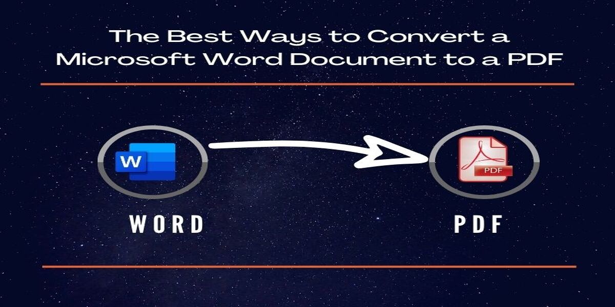 top methods to convert docx to pdf