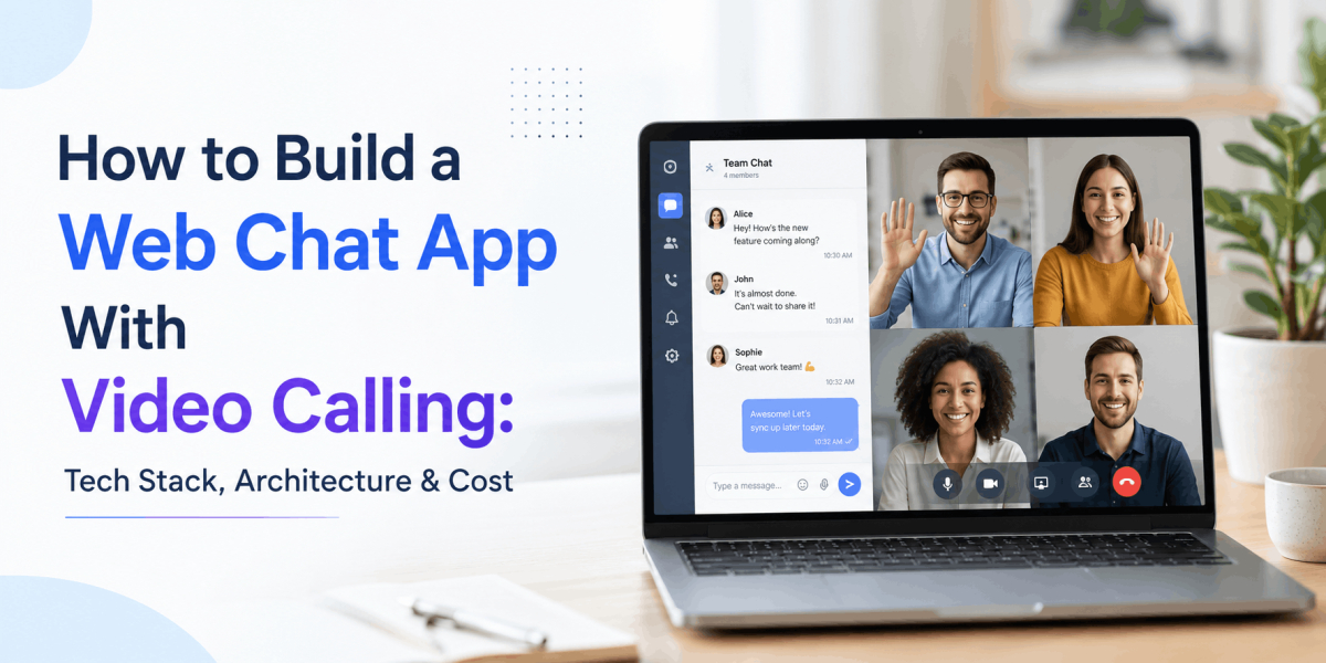 Build a Web Chat App With Video Calling: Cost & Tech